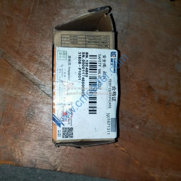 Liugong Safety Valve 12C4860 - Image 2