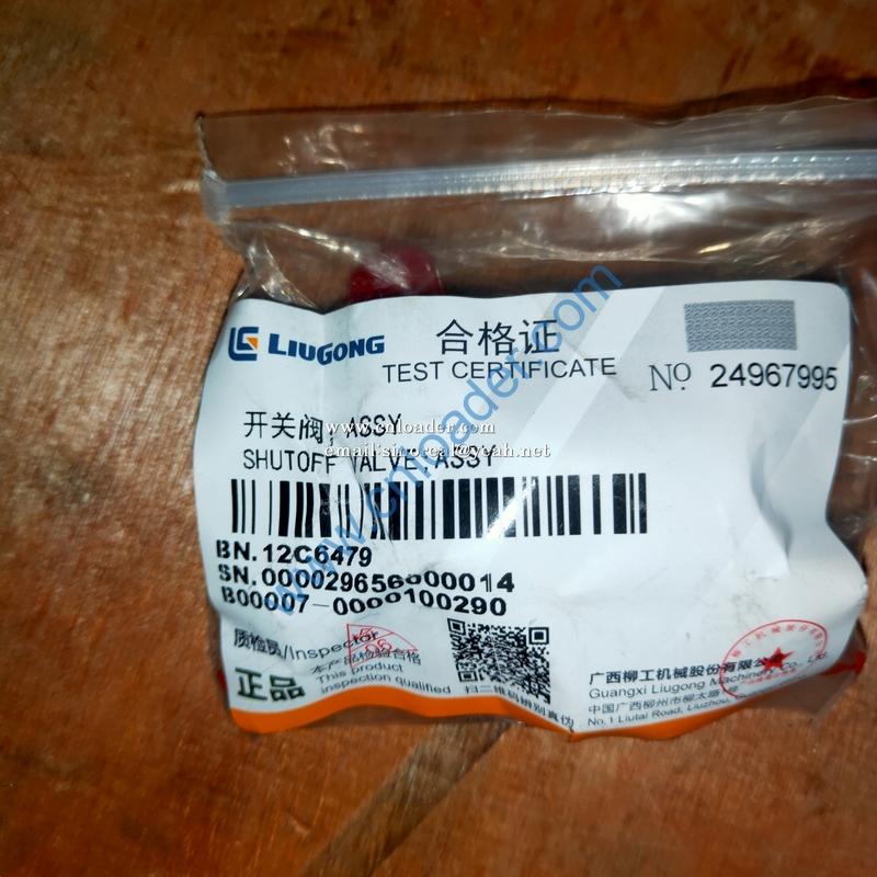 Liugong switch valve 12C6479 - Image 2