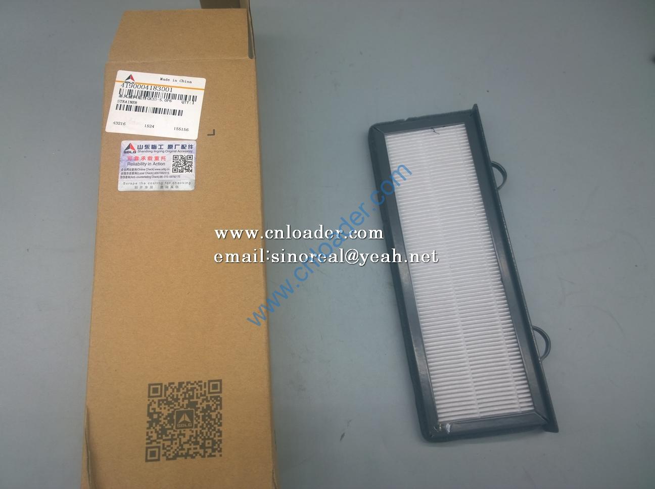 Fresh air filter assembly 4190004183001