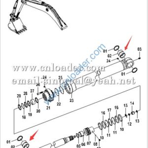 Liugong Excavator Bushing 55A2660
