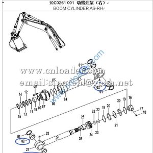 Liugong Excavator Bushing 55A3410