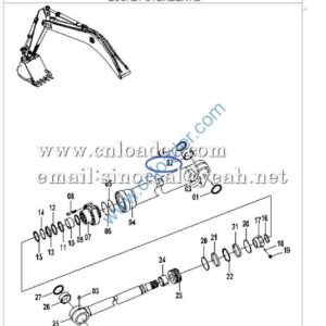 Liugong Excavator Bushing 55A3423