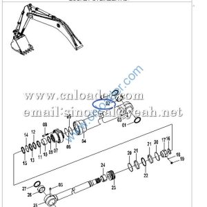 Liugong Excavator Bushing 55A3423