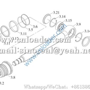Foton Lovol dust ring 9D650-54A010009A0