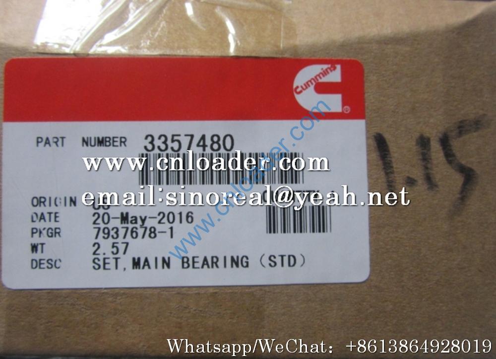 Liugong crankshaft bearing kit SP106222 3357480 - Image 2