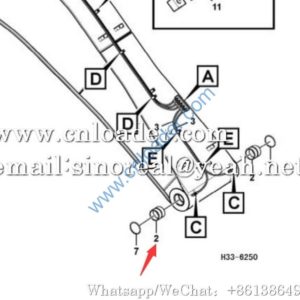 SDLG Bushing 11212086 14510102