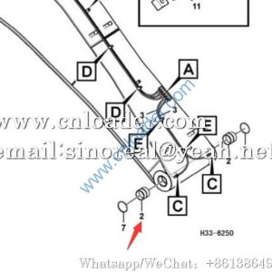 SDLG Bushing 11212086 14510102