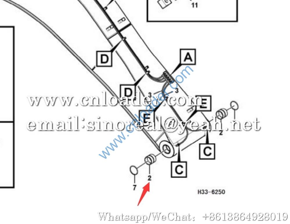 SDLG Bushing 11212086 14510102