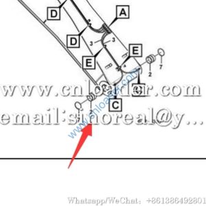 SDLG bushing 11216742 14645738