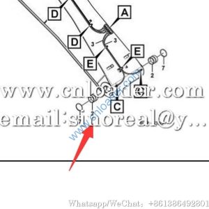 SDLG bushing 11216742 14645738