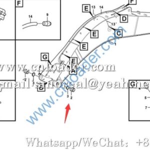 SDLG bushing 11216745 14645737
