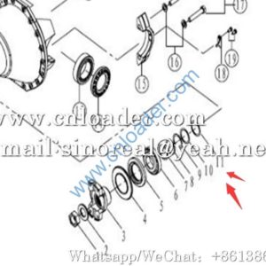 SDLG Spacer 29070012101