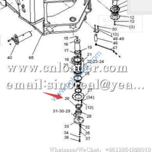 SDLG LG953N Bushing 29250009451