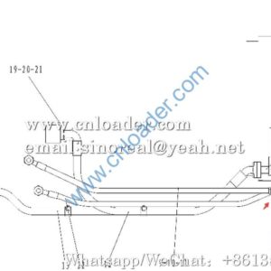 SDLG Radiator assembly 4110000484  LY-LG956-5