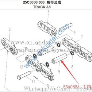 LiuGong Kingpin Bushing 175-8108 55A0854