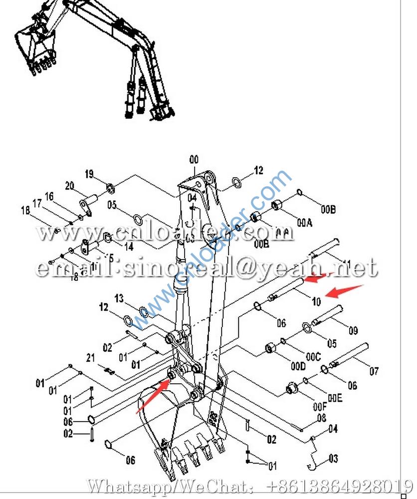 LiuGong Pin 60A0796 - Image 2