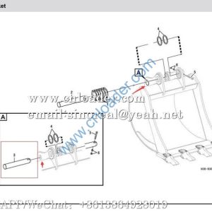 SDLG 6300E pin 11216763 3214511730-B 3214511730