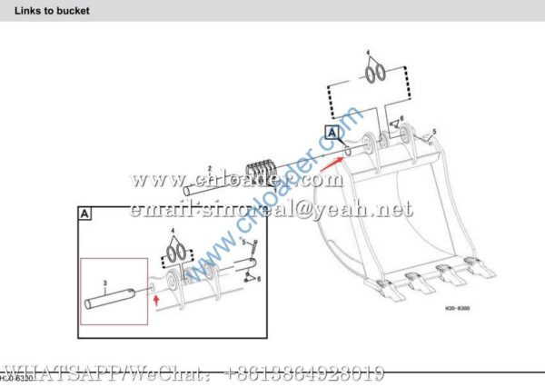 SDLG 6300E pin 11216763 3214511730-B 3214511730