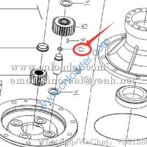 XCMG Snap Ring 269900210 DA1170.1-12