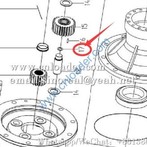 XCMG Snap Ring 269900210 DA1170.1-12