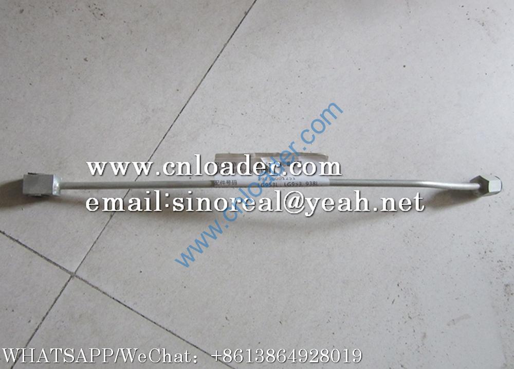 SDLG Front steering pin lubricating oil pipe 29250001251 29250001141
