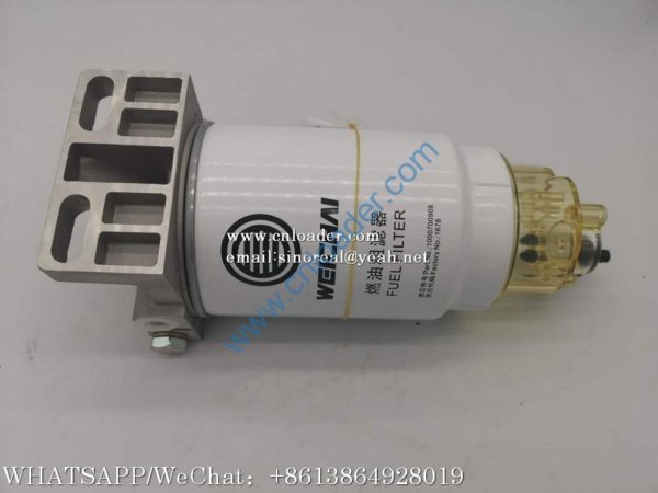 SDLG Fuel filter assembly with seat 4110003657003 1000700908  1000712831