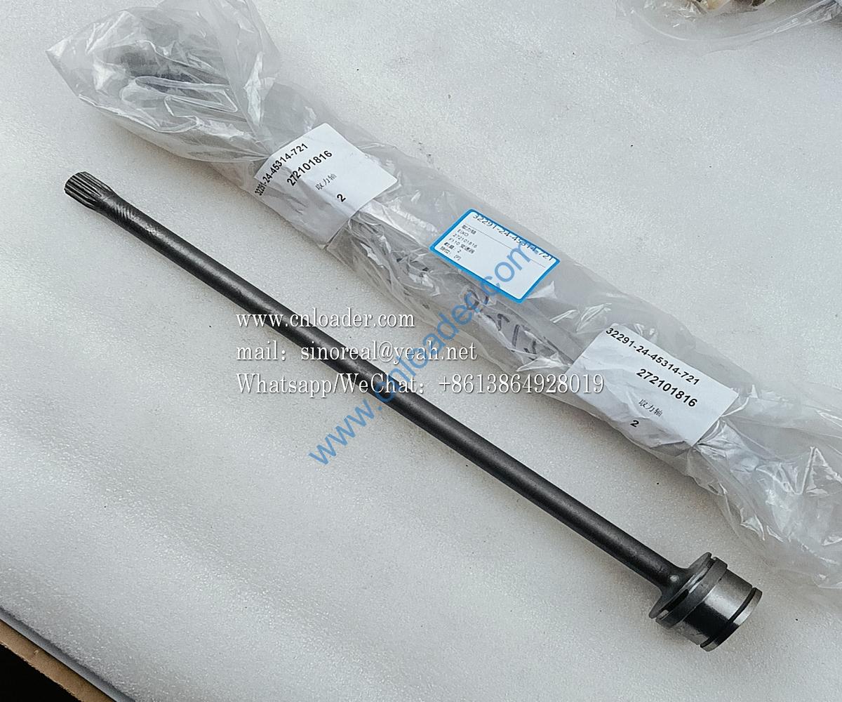 XCMG parts PTO shaft 272101816