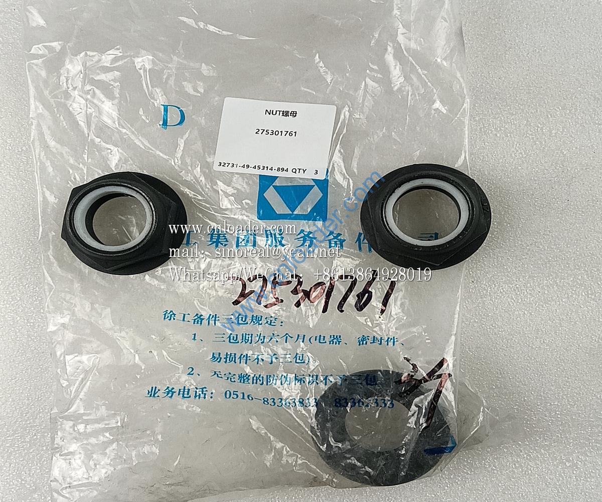 XCMG part nut 275301761