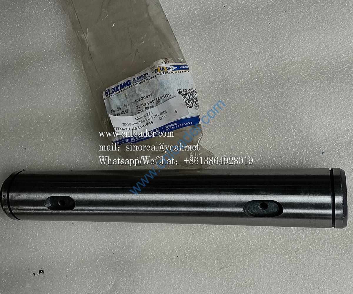 XCMG part pin 402205275 ZD50-240M45SD9DG