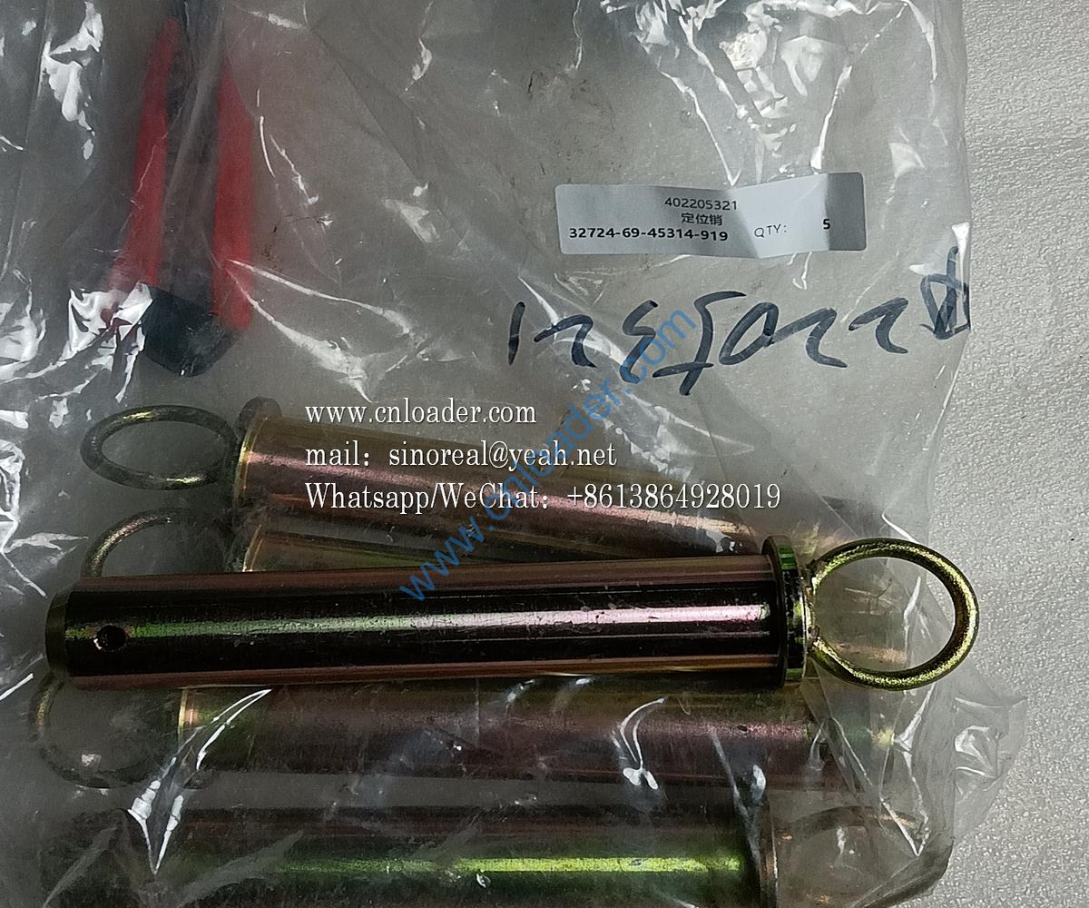 XCMG part positioning pin 402205321