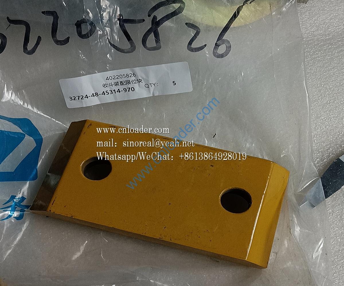 XCMG part limit block 402205826