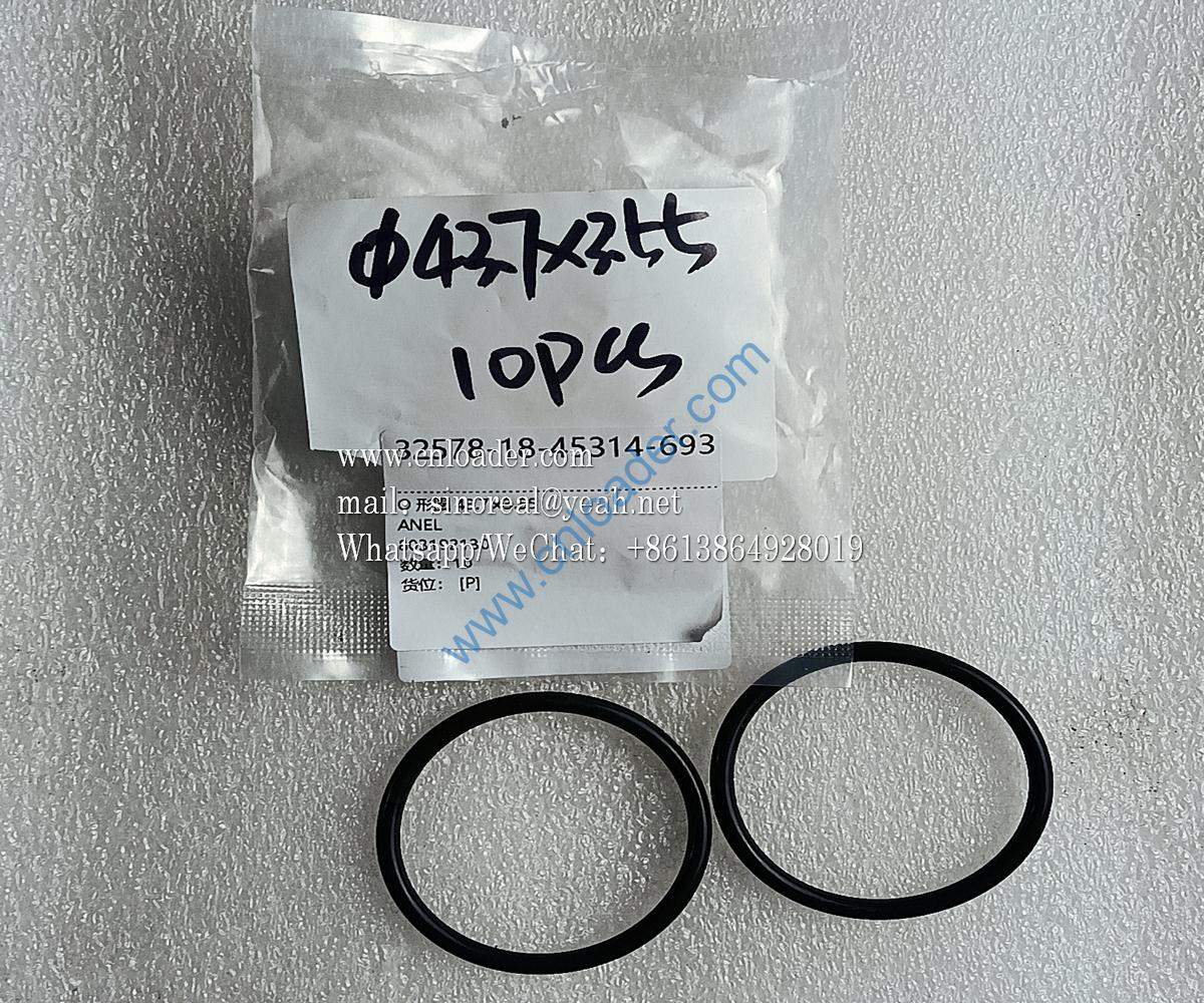 XCMG parts O-ring 803192130 43.7×3.55