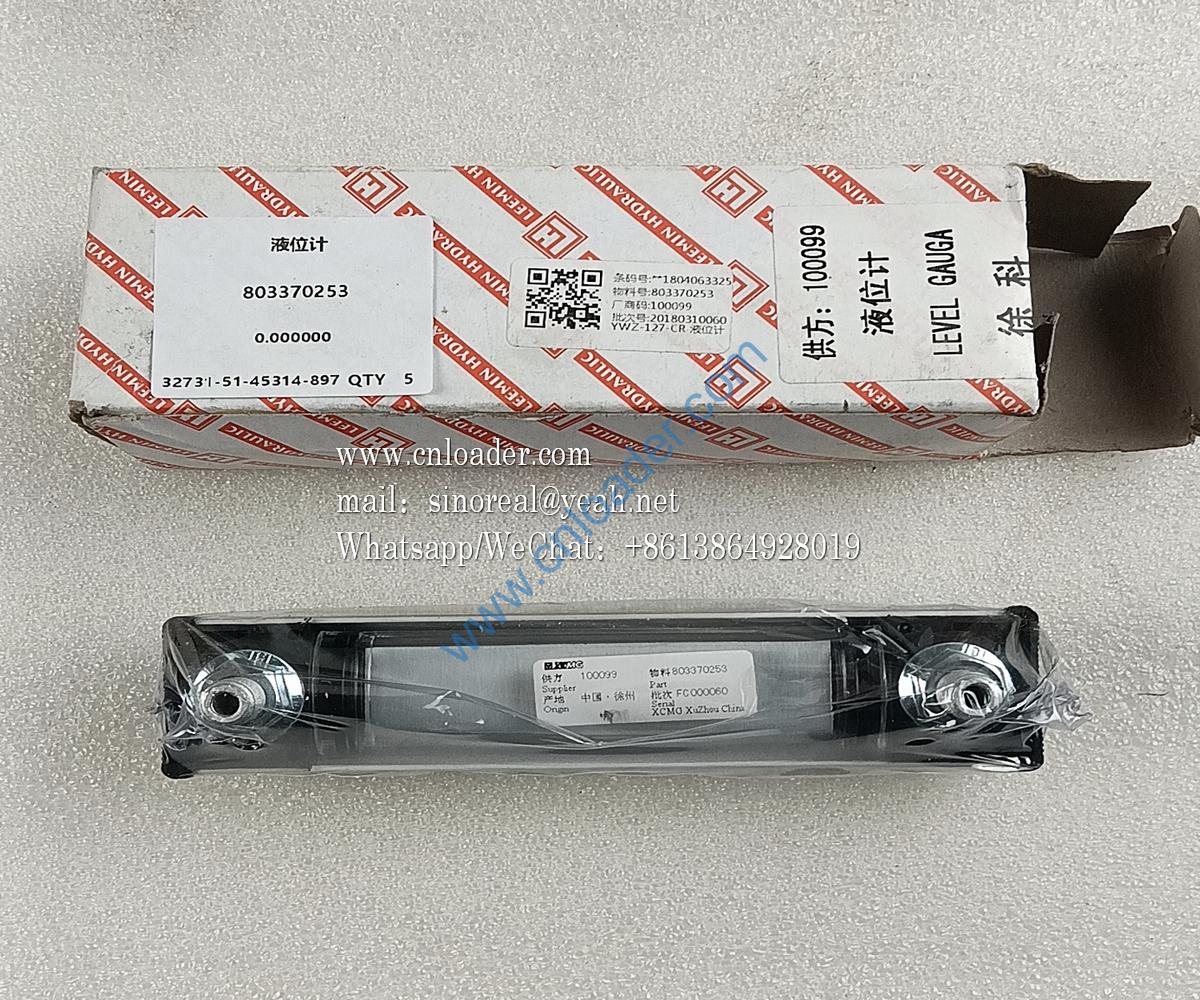 XCMG part Liquid level gauge 803370253