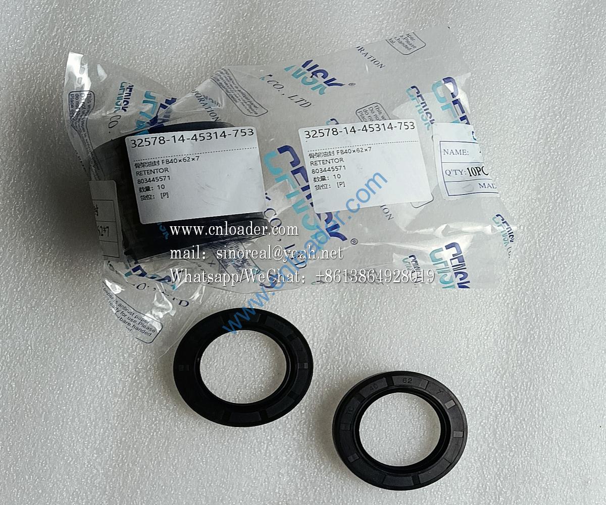 XCMG parts skeleton oil seal FB40×62×7 803445571