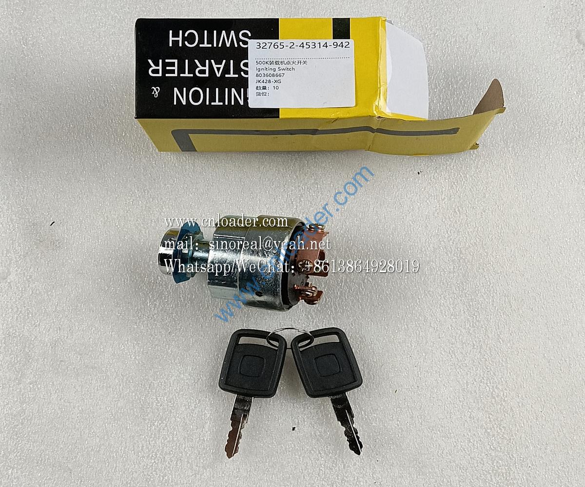 XCMG part LW500K loader ignition switch 803608667