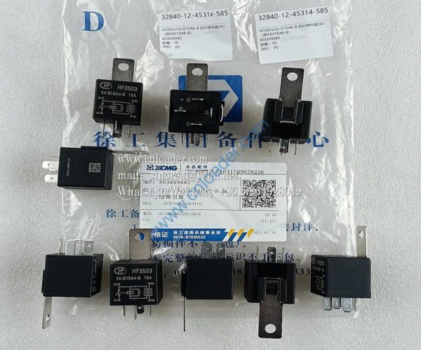 XCMG part Delay relay 24V (24H15A8-B) 803609682 HF350324-G15A4-B