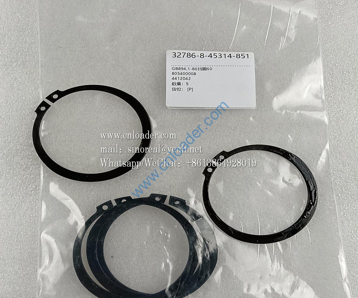 XCMG part GB894.1-86 retaining ring 60 4412042 805400008