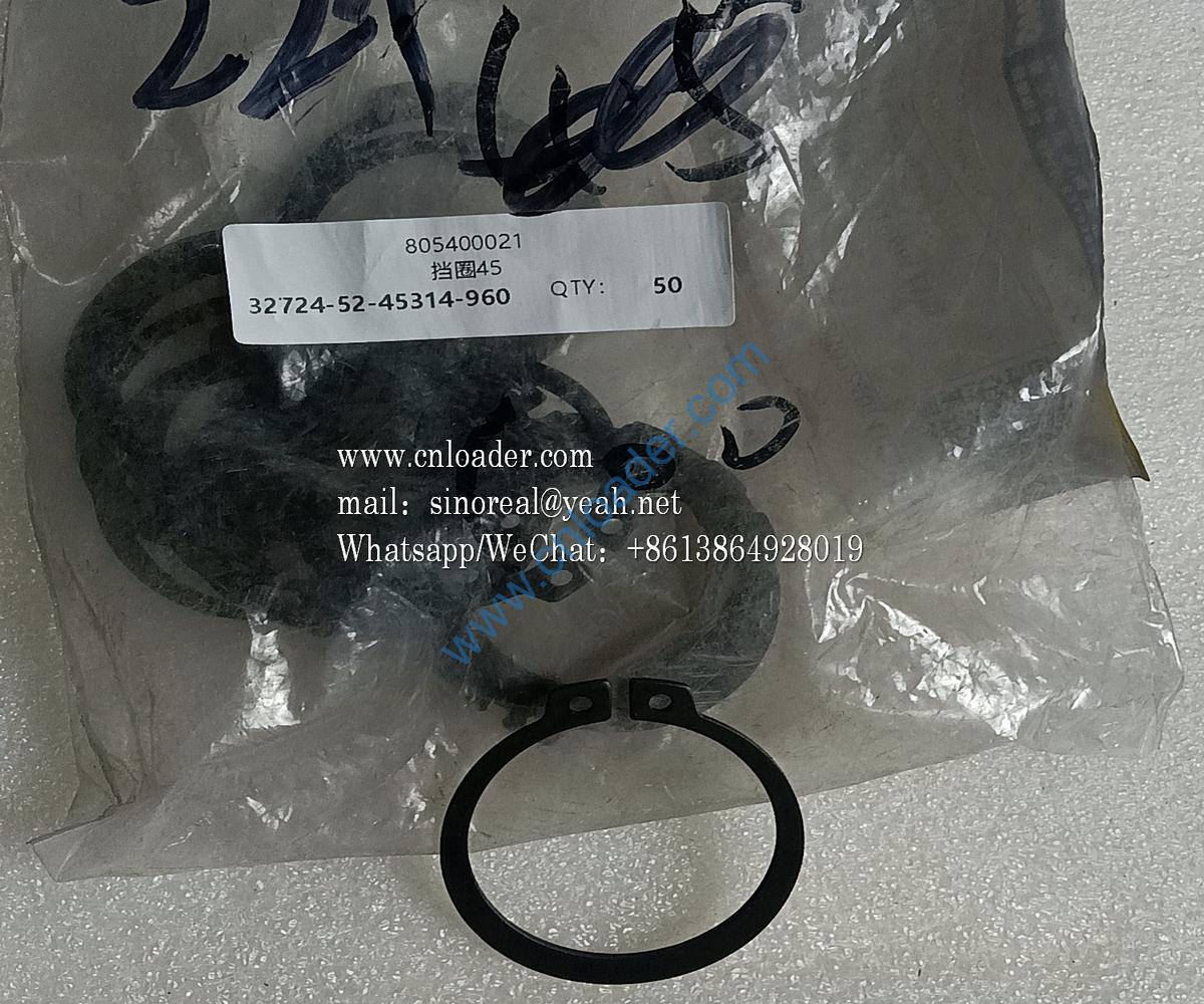 XCMG part retaining ring 45 805400021