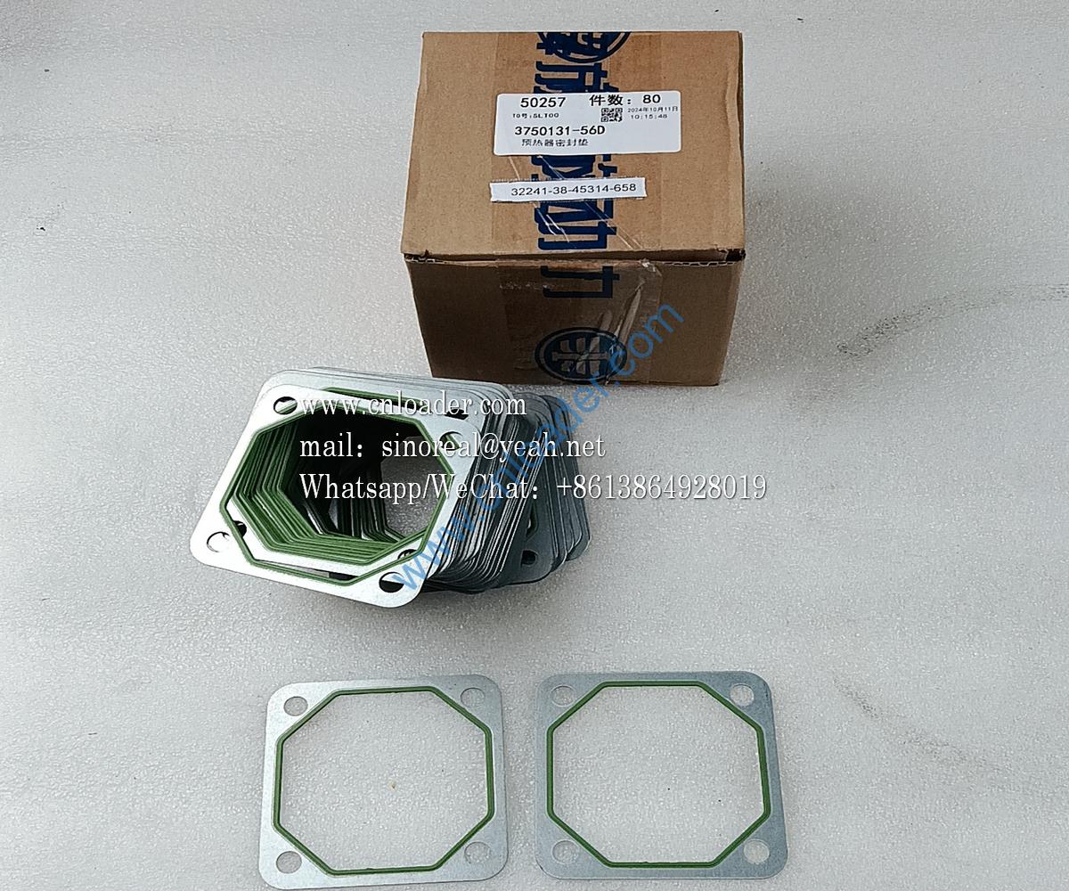 FAW Dachai Deutz parts preheater gasket 3750131-56D