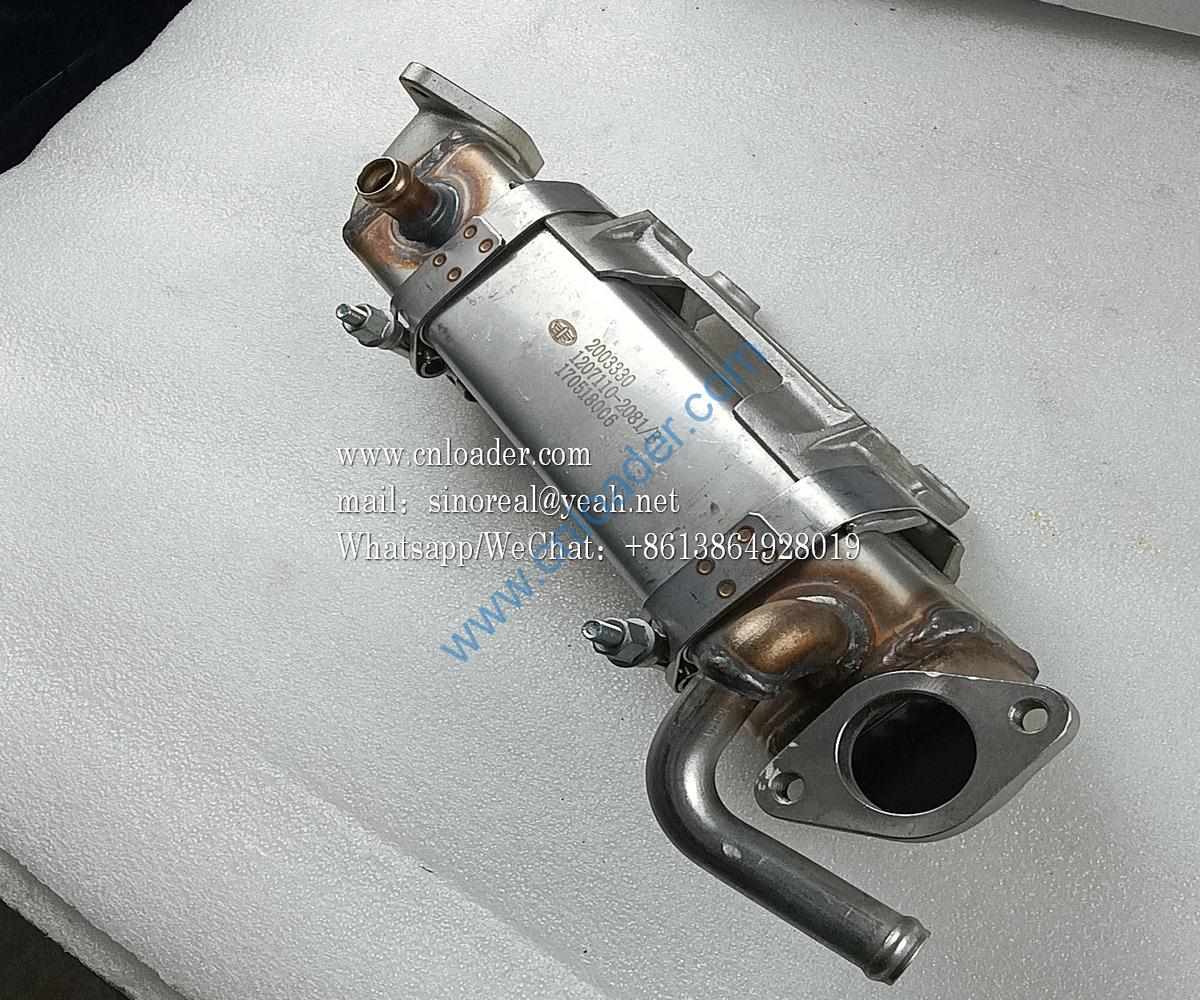 FAW Dachai Deutz parts EGR cooler assembly 1207110-2081/B