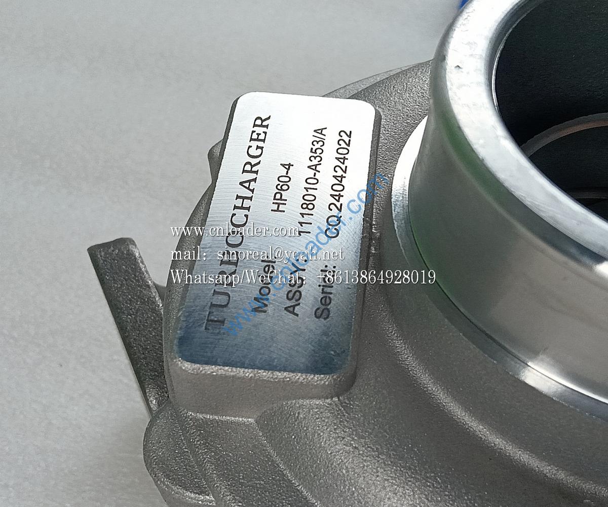 FAW Dachai Deutz spare parts turbocharger 1118010-A353/A - Image 2