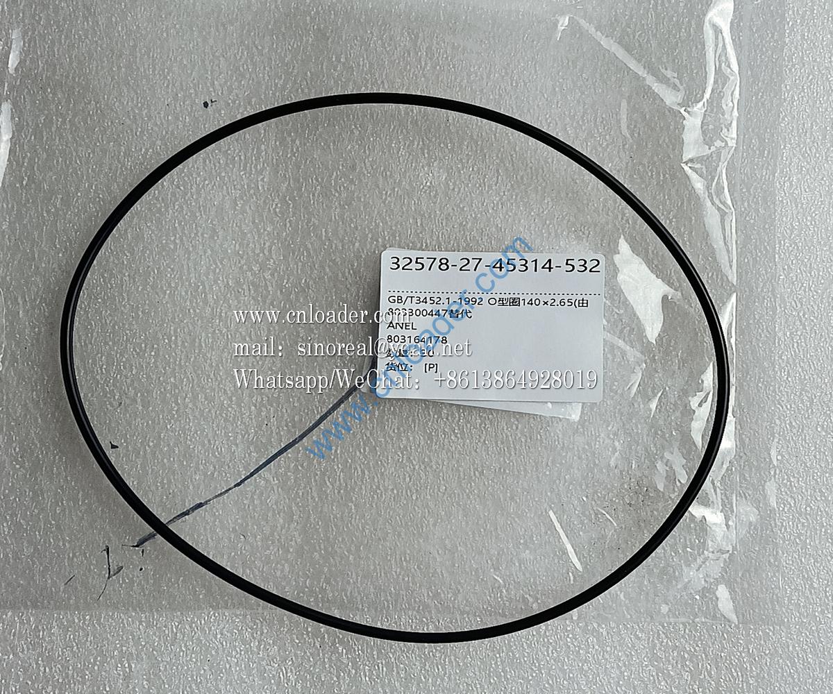 XCMG parts GB/T3452.1-1992 O-ring 140×2.65 803300447 803164178
