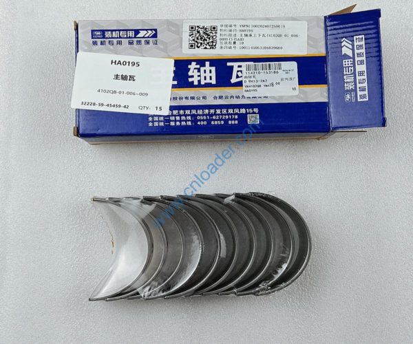 YUNNEI engine part main bearing HA0195  4102QB-01-006 4102QB-01-009 - Image 2