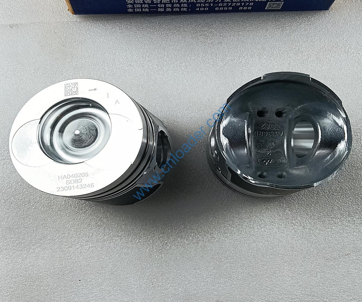 YUNNEI engine part piston HA040205 YN33CRD-04-001B