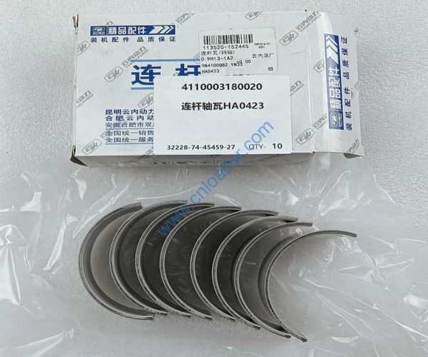 YUNNEI engine part connecting rod bearing HA0423  4110003180020 - Image 2