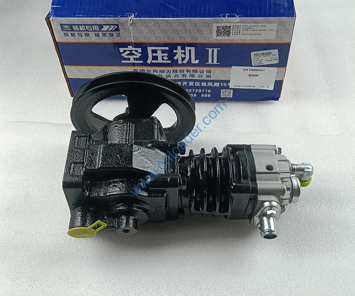 YUNNEI engine part YN4100QB air compressor HA10008341 4100GB-700008