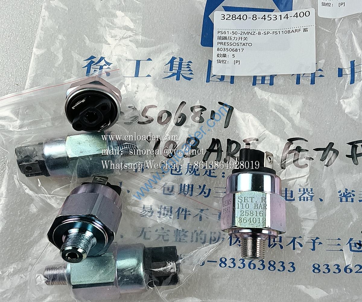 PS61-50-2MNZ-B-SP-FS110BARF Accumulator pressure switch 803506817