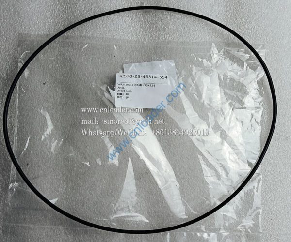 XCMG part WA2120.3-7 O-ring 250×3.55 275301443