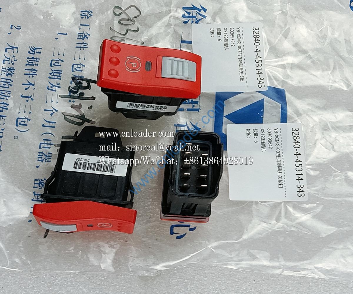YB-XCMG-007 parking brake switch button 803693642
