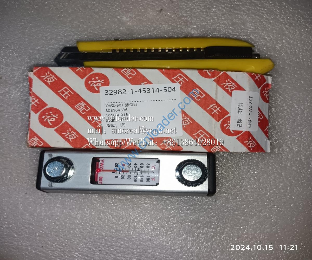 XCMG parts YWZ-80T Liquid level gauge 803164536 101040015